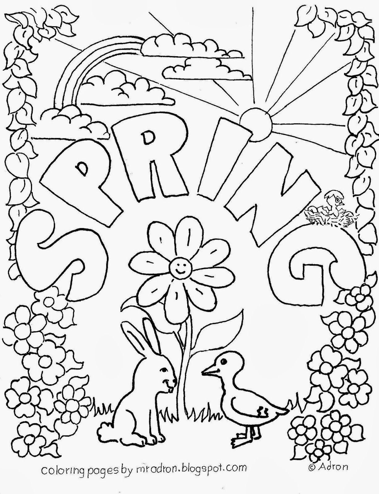 60 Printable Coloring Pages For Kids Pdf 31