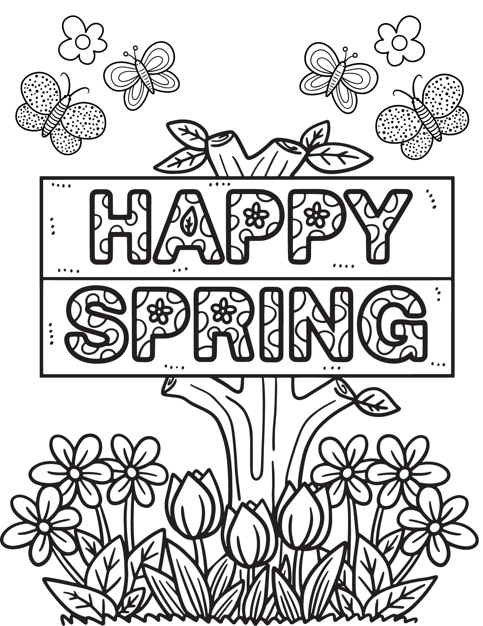 60 Printable Coloring Pages For Kids Pdf 5