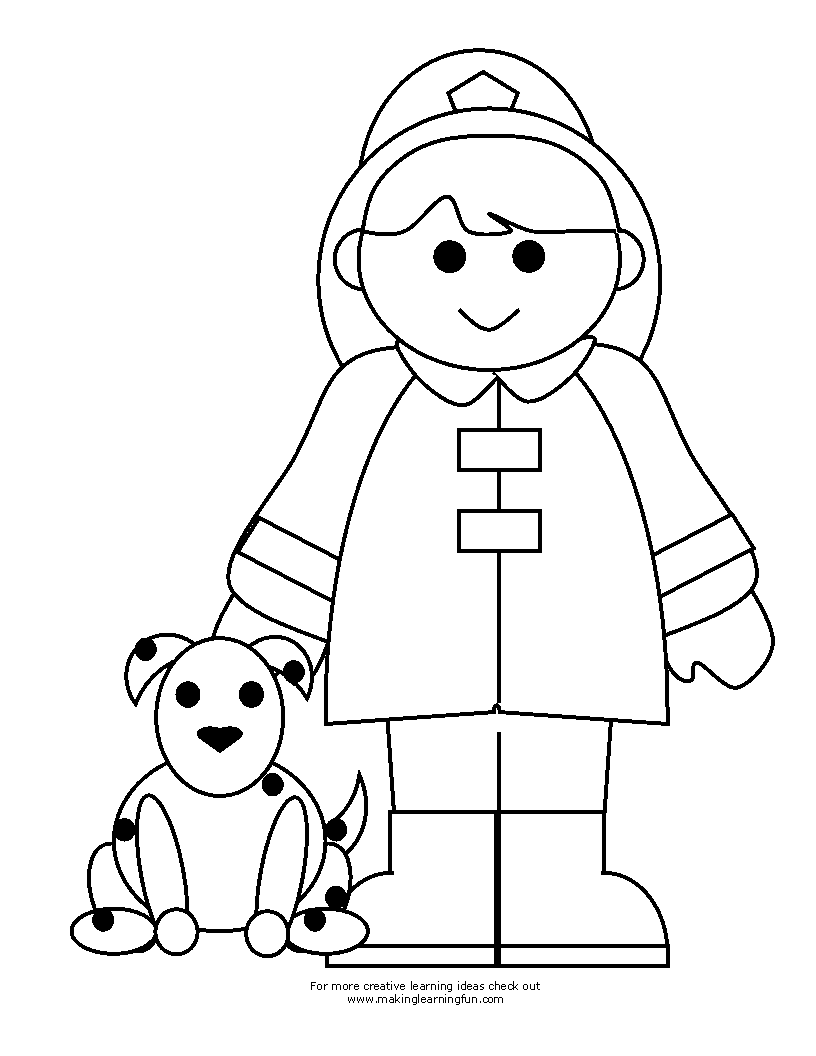 60 Printable Fireman Coloring Pages 15