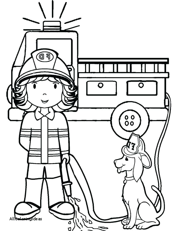 60 Printable Fireman Coloring Pages 2