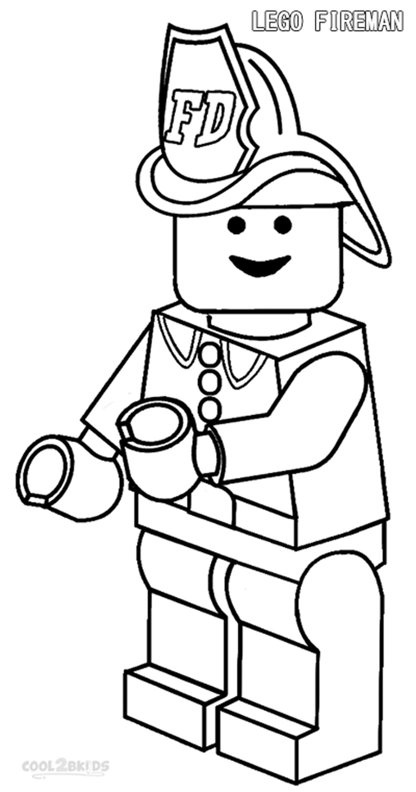 60 Printable Fireman Coloring Pages 45