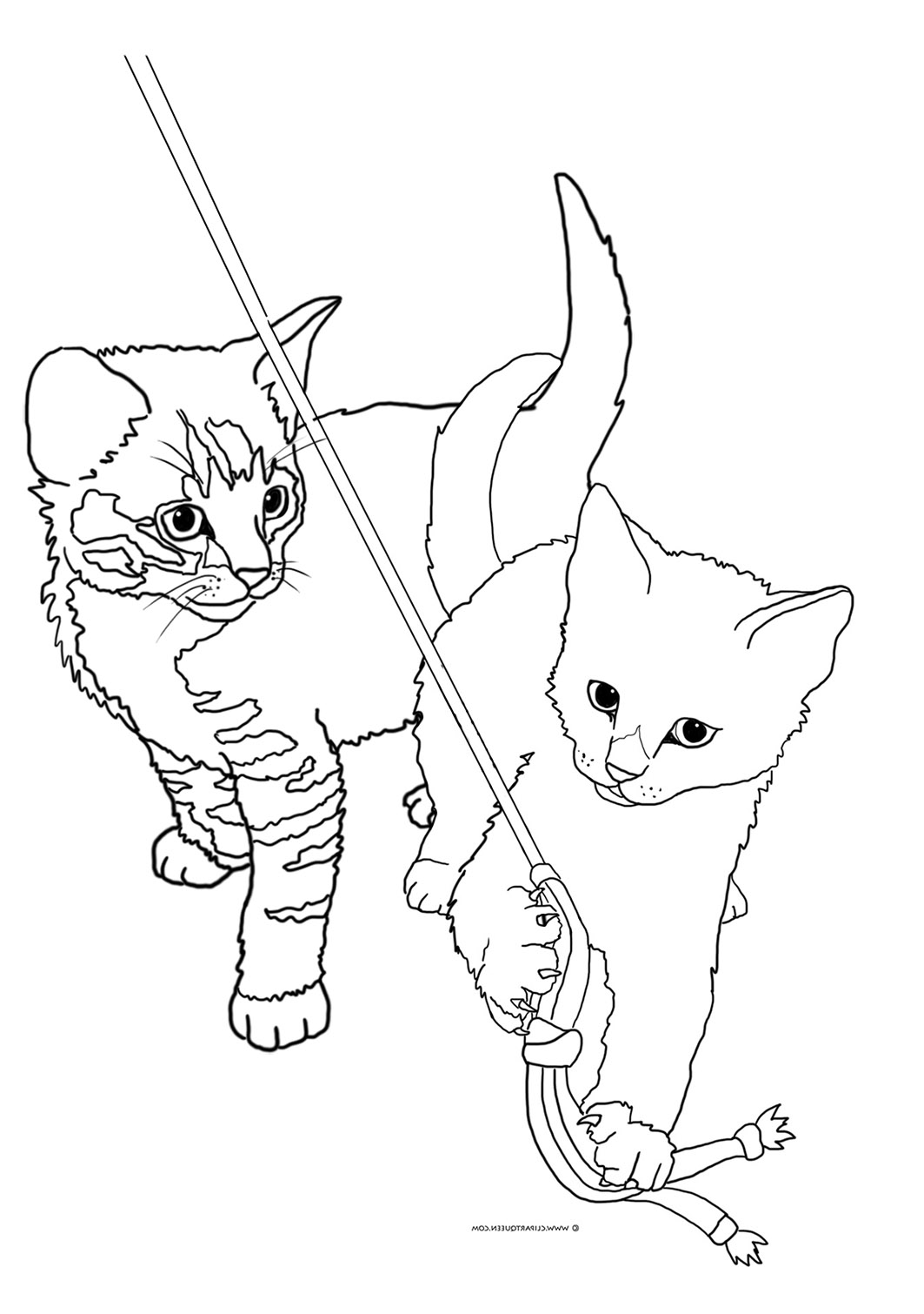 60 Printable Kitty Cat Coloring Pages 33