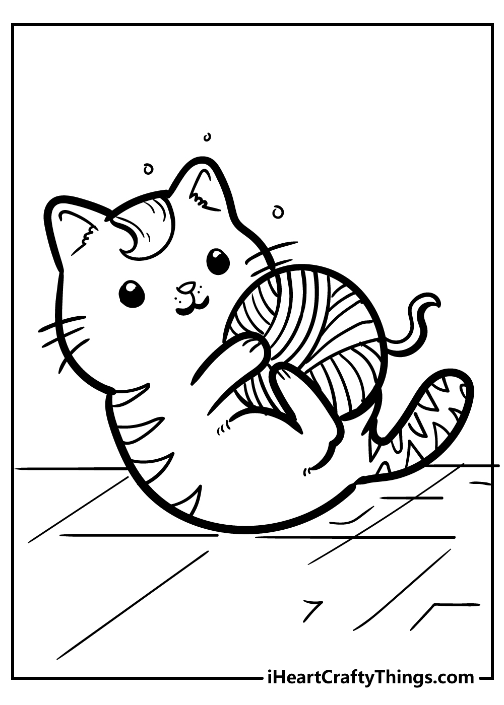 60 Printable Kitty Cat Coloring Pages 41