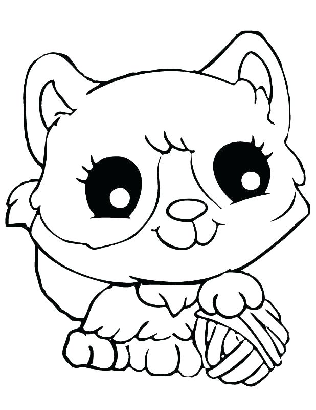 60 Printable Kitty Cat Coloring Pages 50