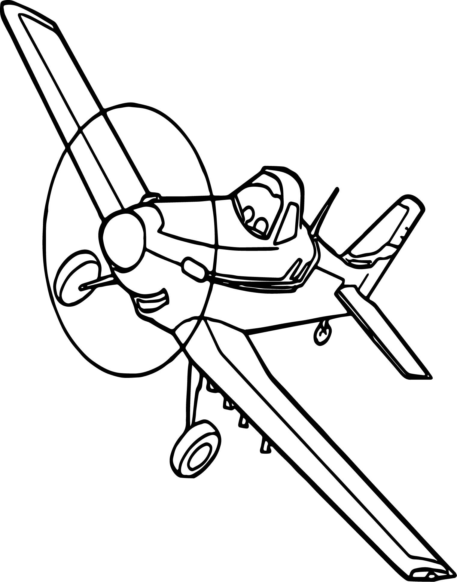 60 Printable Plane Coloring Pages 39