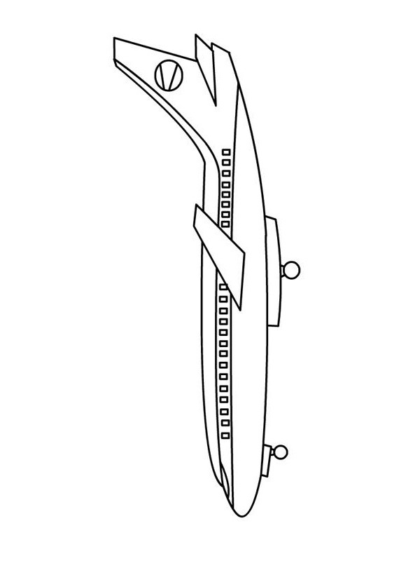 60 Printable Plane Coloring Pages 52