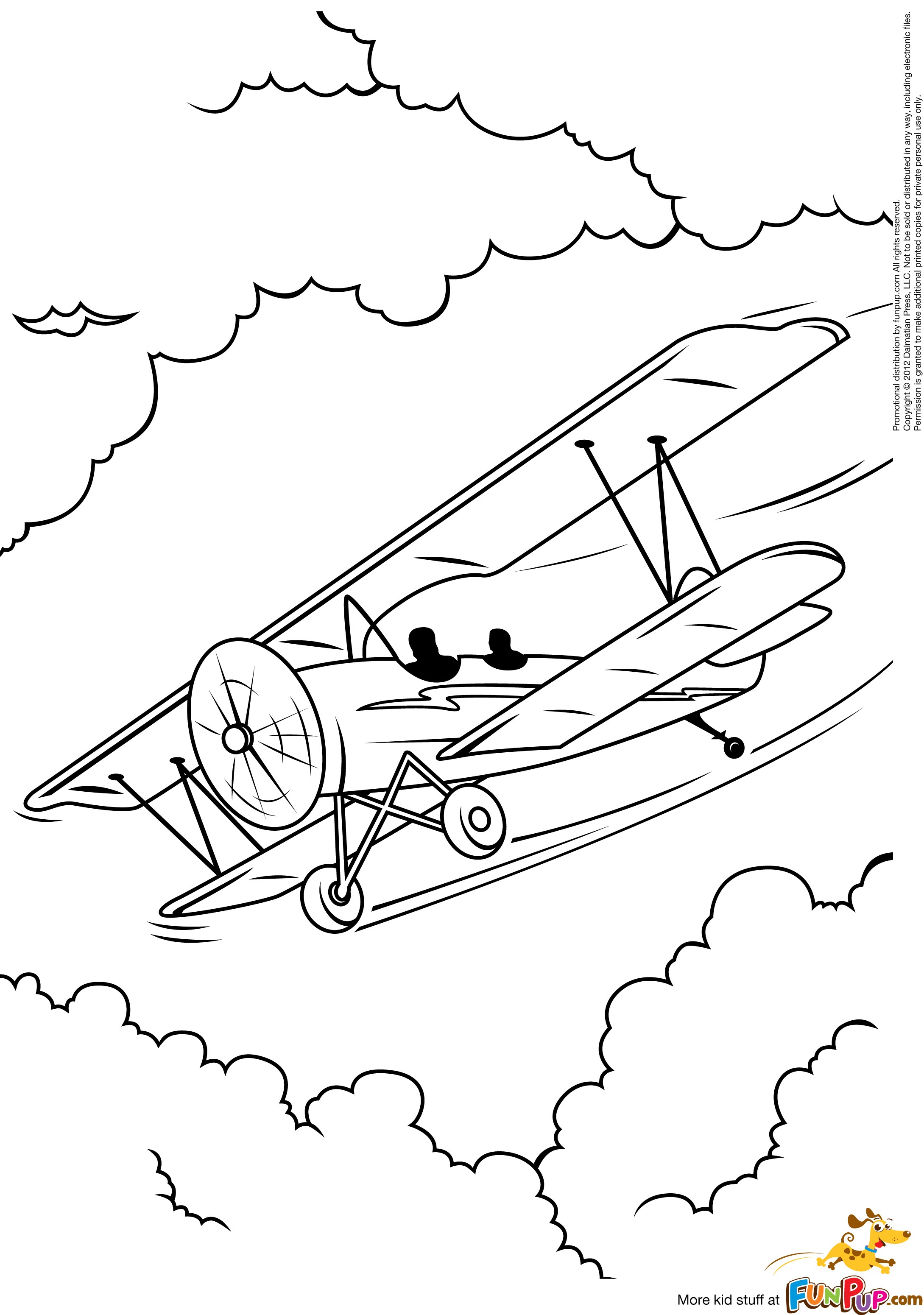 60 Printable Plane Coloring Pages 56