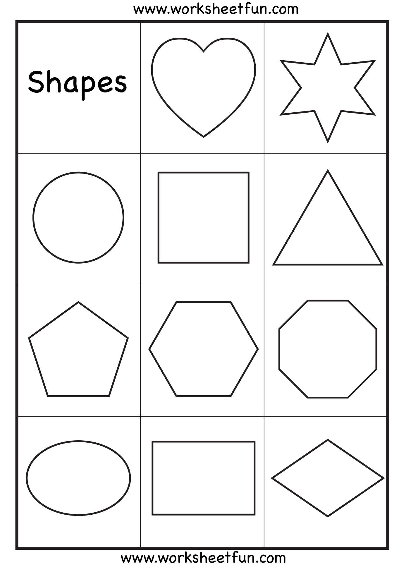 60 Printable Shape Coloring Pages 58