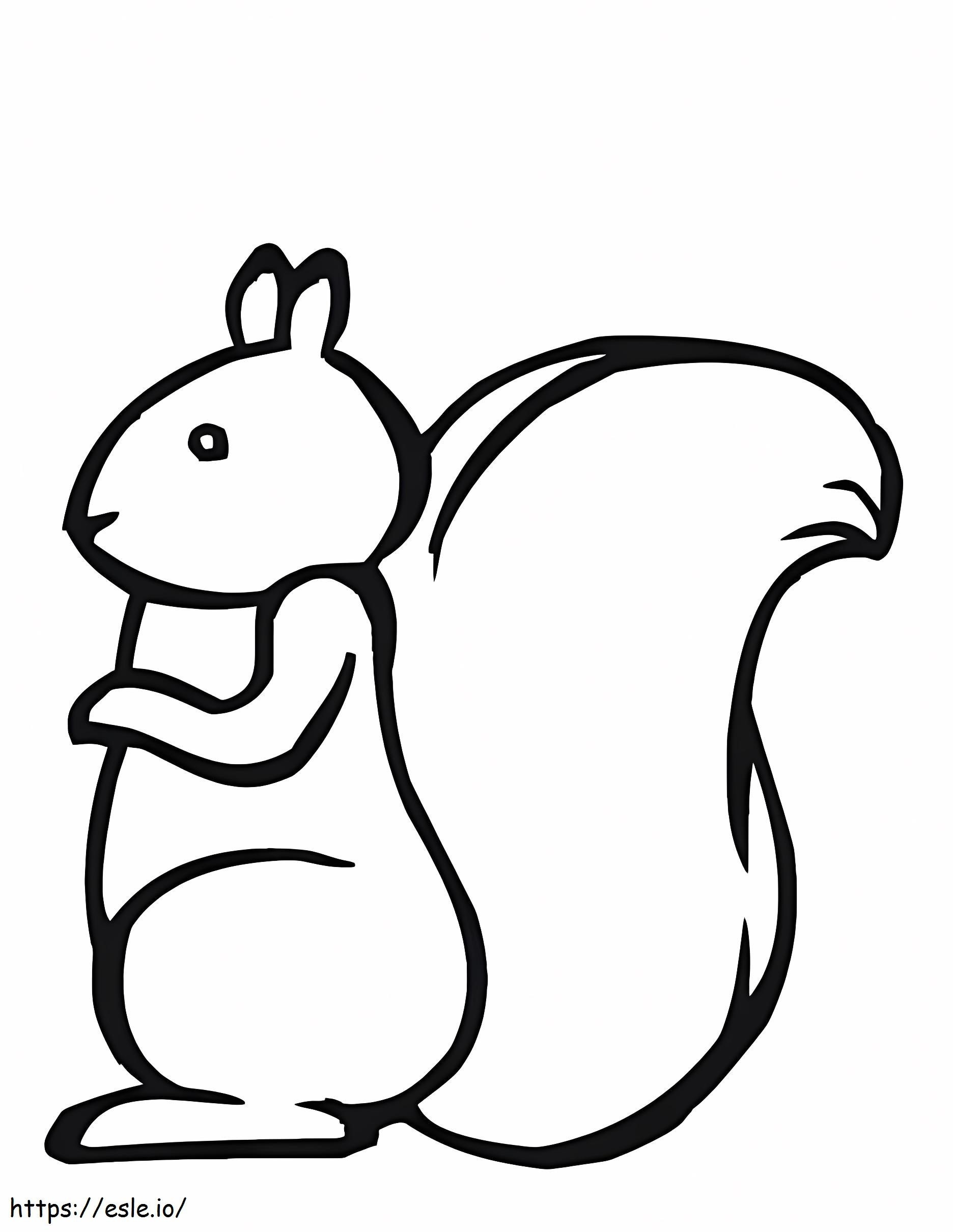 60 Printable Squirrel Coloring Pages 22