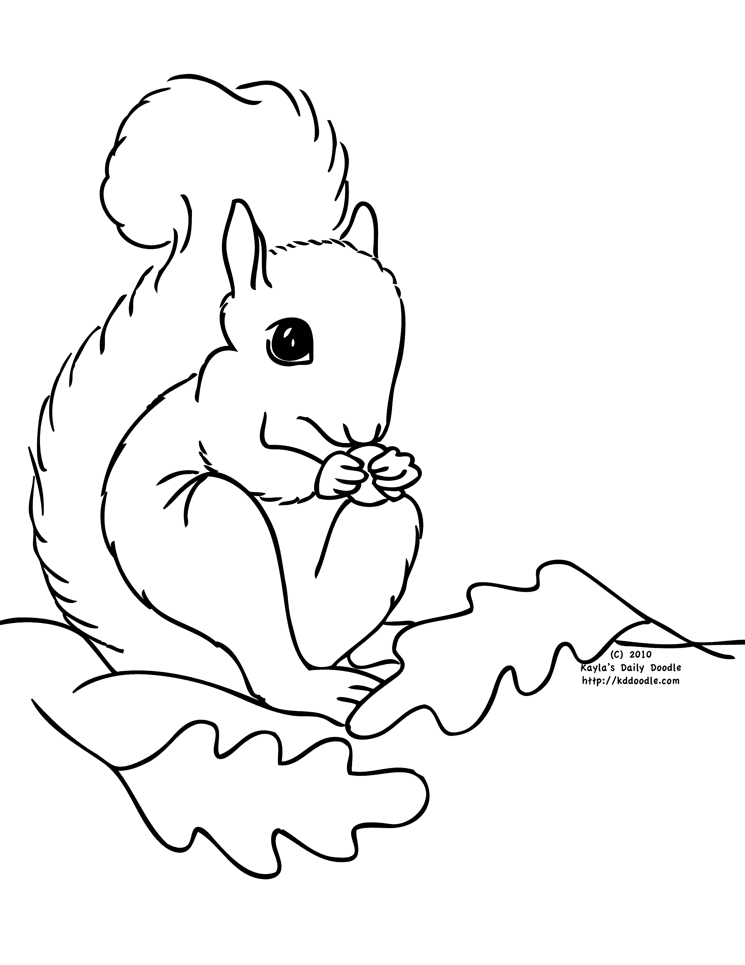 60 Printable Squirrel Coloring Pages 41