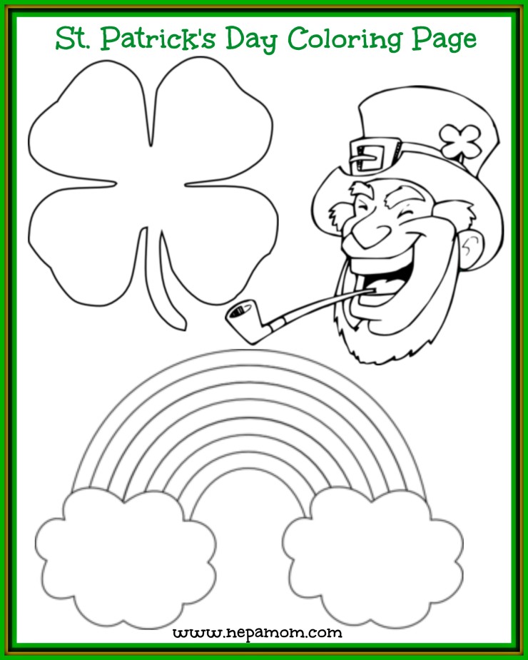 60 Printable St Patrick’S Day Coloring Sheets 29