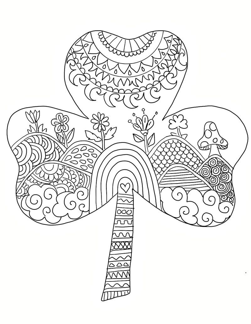 60 Printable St Patrick’S Day Coloring Sheets 32