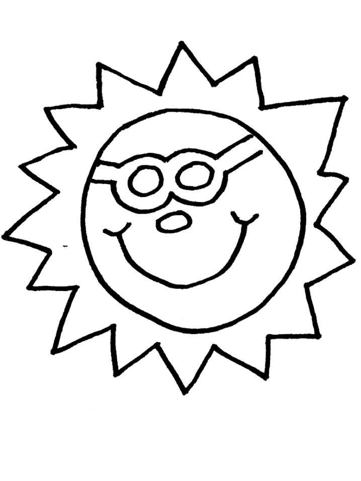 60 Printable Sun Coloring Pages 2