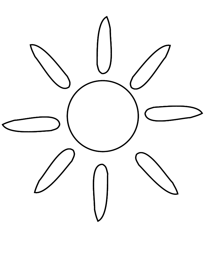 60 Printable Sun Coloring Pages 4