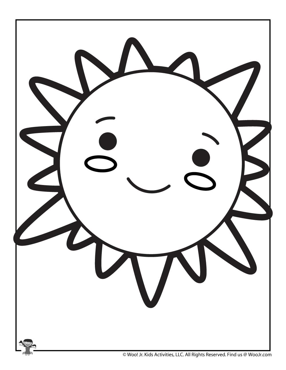 60 Printable Sun Coloring Pages 44