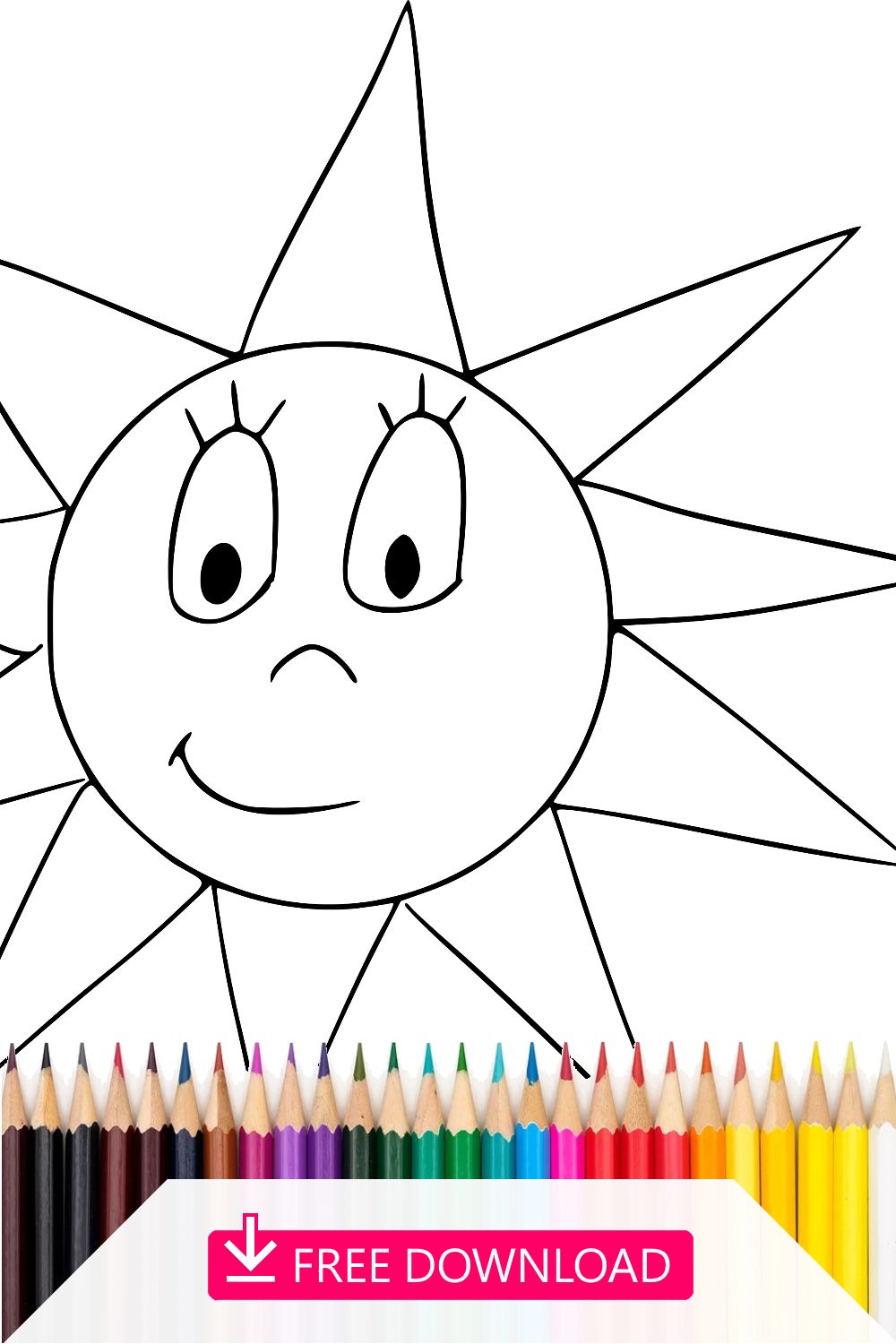 60 Printable Sun Coloring Pages 47