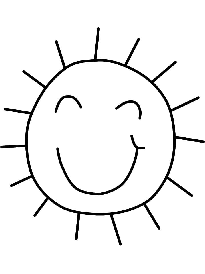 60 Printable Sun Coloring Pages 5