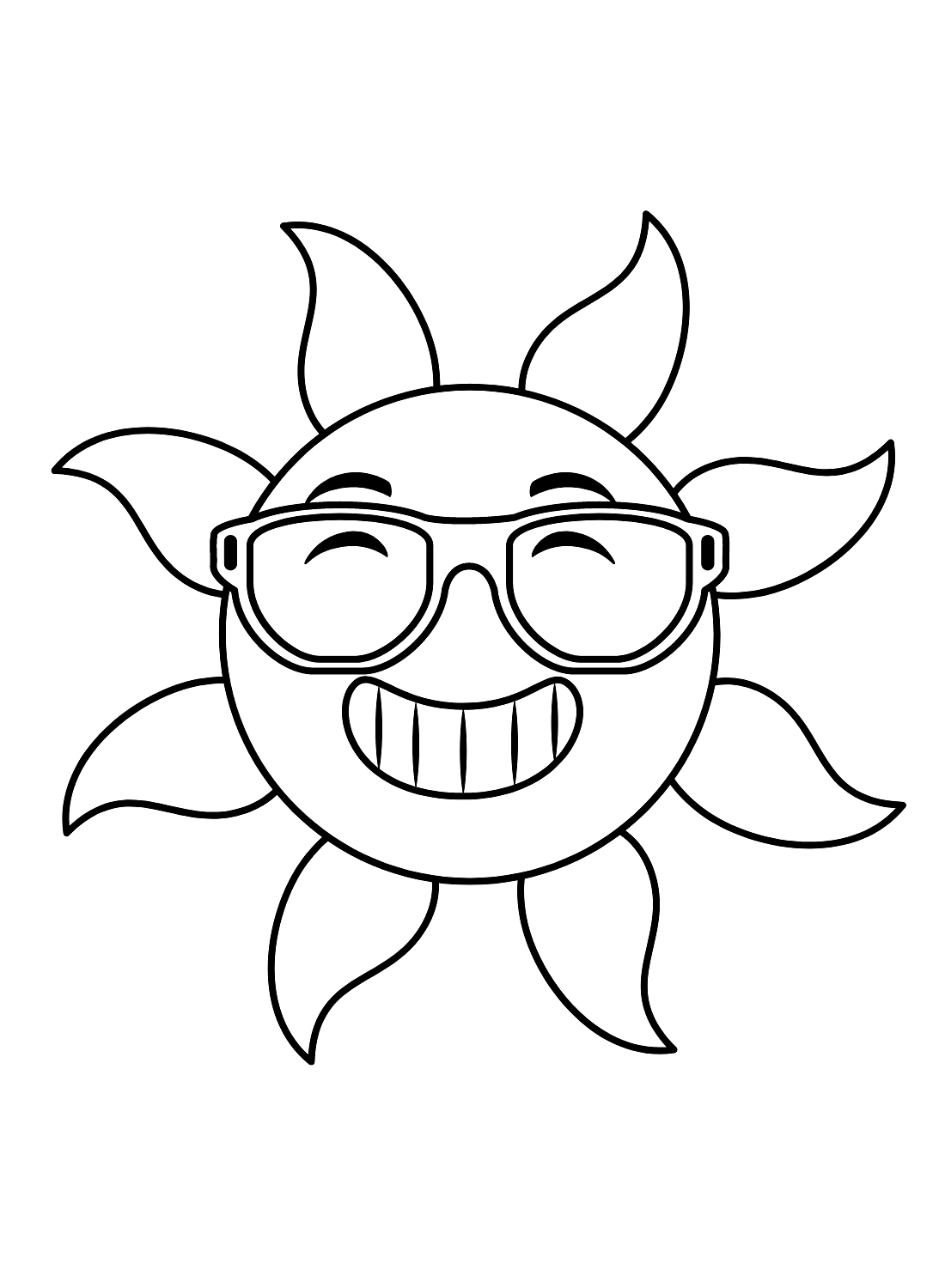 60 Printable Sun Coloring Pages 61