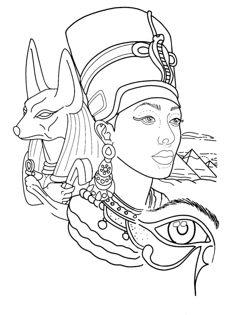 Get 85 Ancient Egypt Coloring Pages Ideas 46