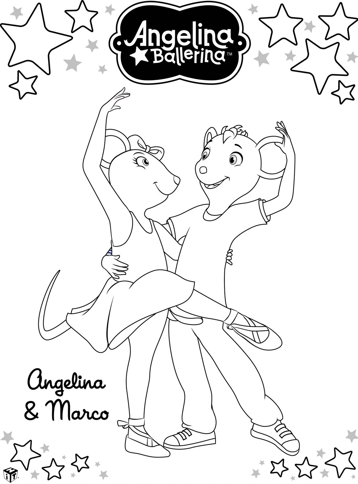 Get 85 Angelina Ballerina Coloring Pages Ideas 15