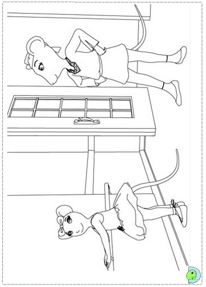 Get 85 Angelina Ballerina Coloring Pages Ideas 19