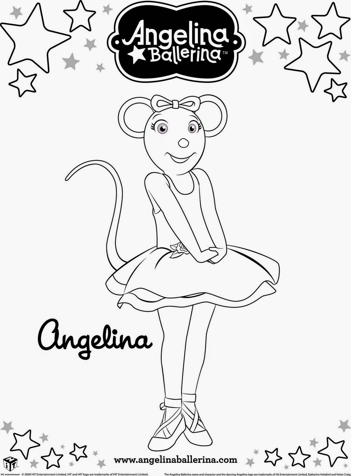 Get 85 Angelina Ballerina Coloring Pages Ideas 6