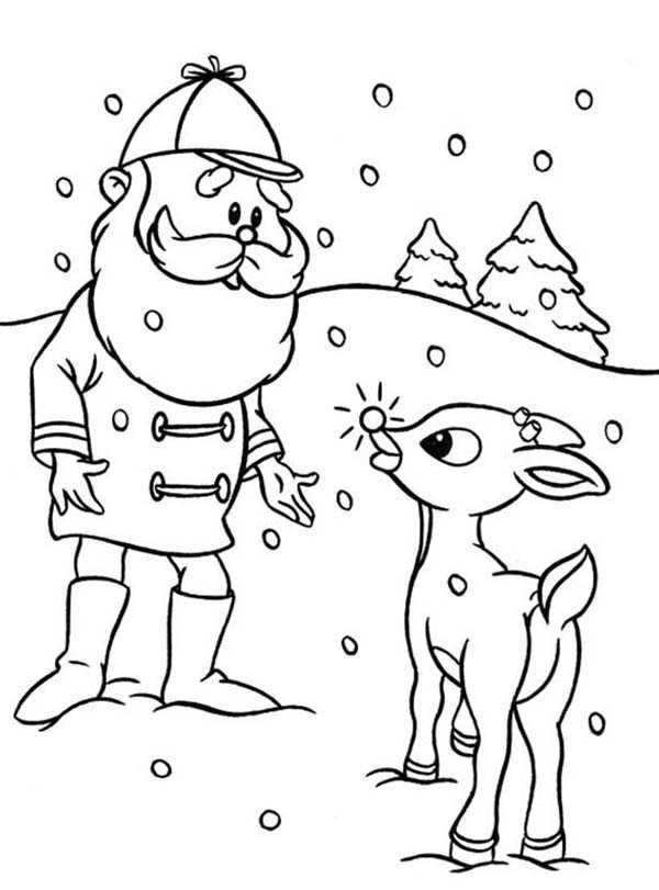 Get 85 Christmas Coloring Pages Rudolph Ideas 15