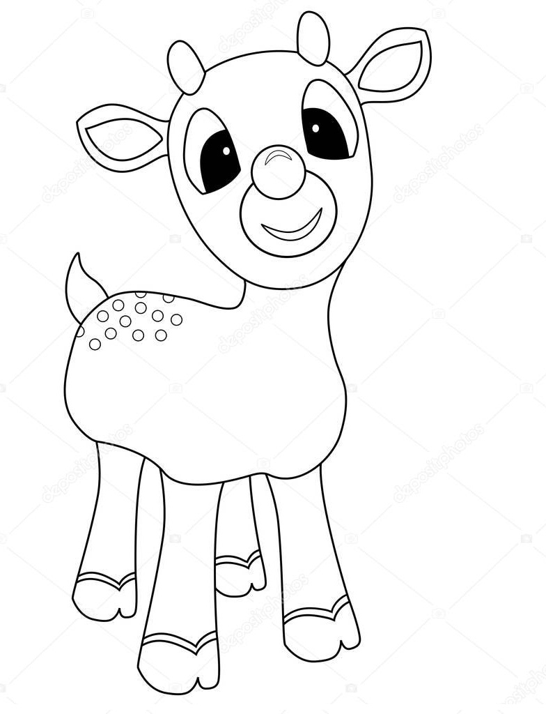 Get 85 Christmas Coloring Pages Rudolph Ideas 16