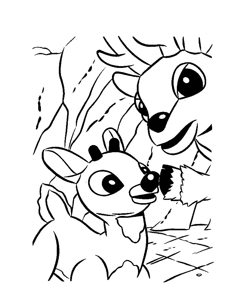 Get 85 Christmas Coloring Pages Rudolph Ideas 19