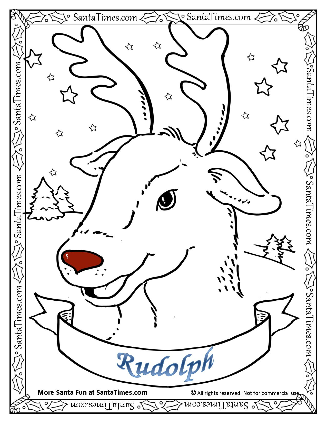 Get 85 Christmas Coloring Pages Rudolph Ideas 44