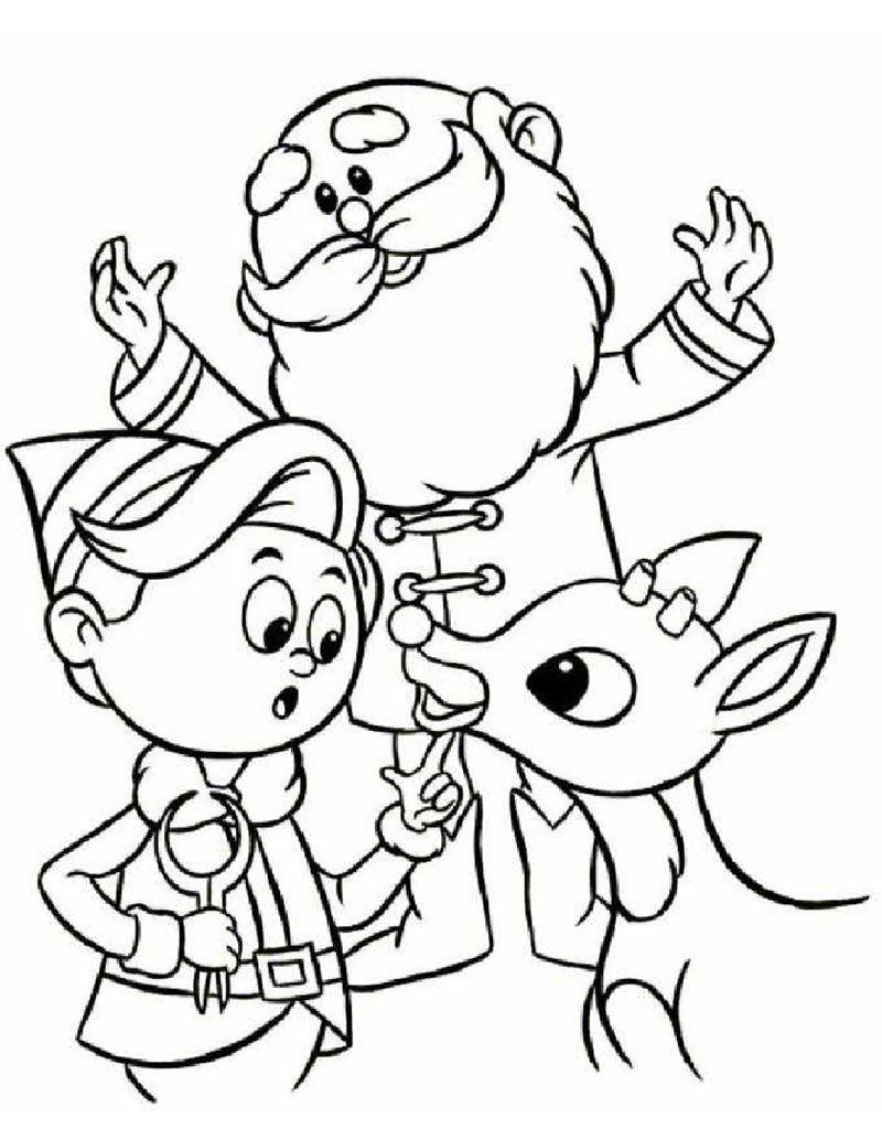 Get 85 Christmas Coloring Pages Rudolph Ideas 46