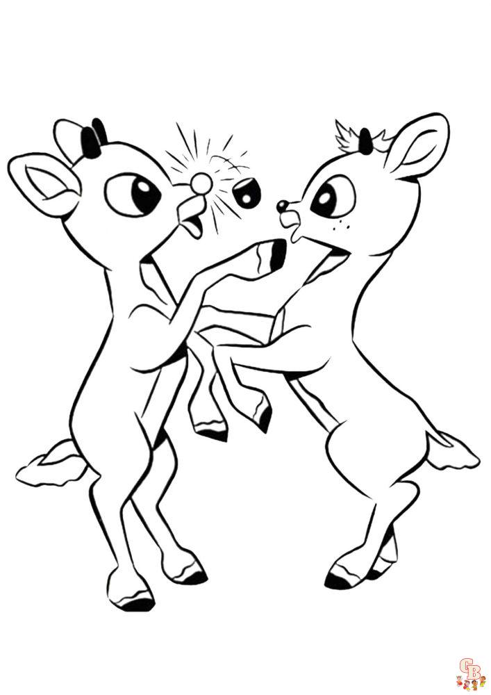 Get 85 Christmas Coloring Pages Rudolph Ideas 47