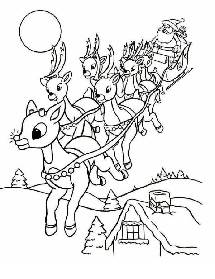 Get 85 Christmas Coloring Pages Rudolph Ideas 48