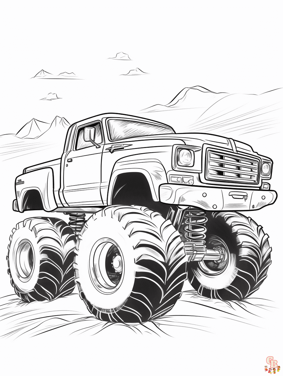 Get 85 Free Printable Truck Coloring Pages Ideas 39