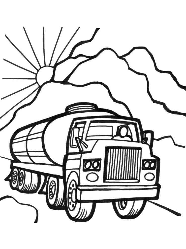 Get 85 Free Printable Truck Coloring Pages Ideas 42