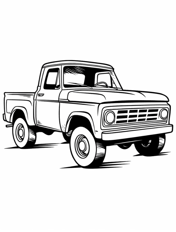 Get 85 Free Printable Truck Coloring Pages Ideas 65