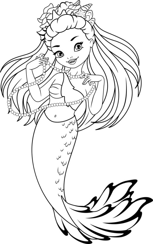 Get 85 Printable Coloring Pictures Of Mermaids Ideas 35