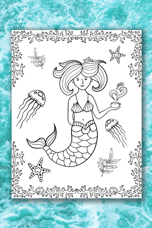 Get 85 Printable Coloring Pictures Of Mermaids Ideas 42