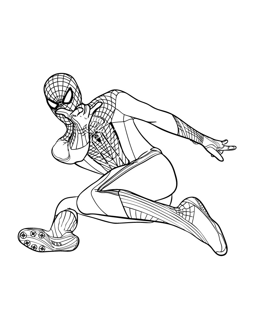 Get 85 Printable Spiderman Coloring Ideas 10