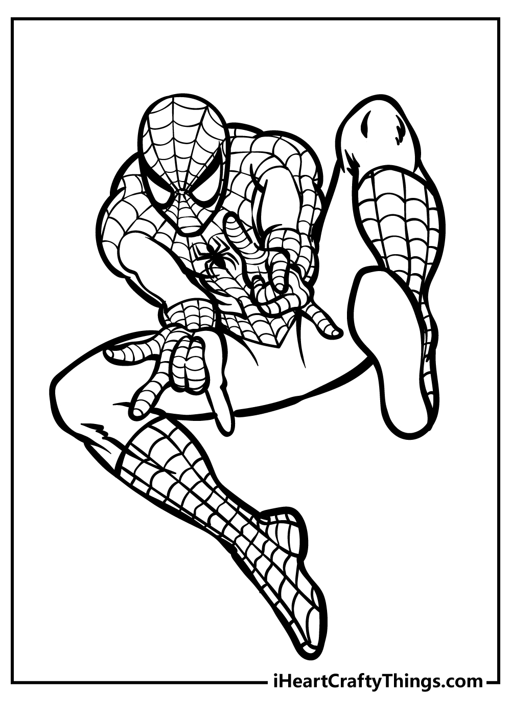 Get 85 Printable Spiderman Coloring Ideas 12