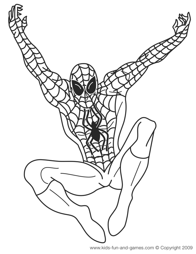 Get 85 Printable Spiderman Coloring Ideas 13