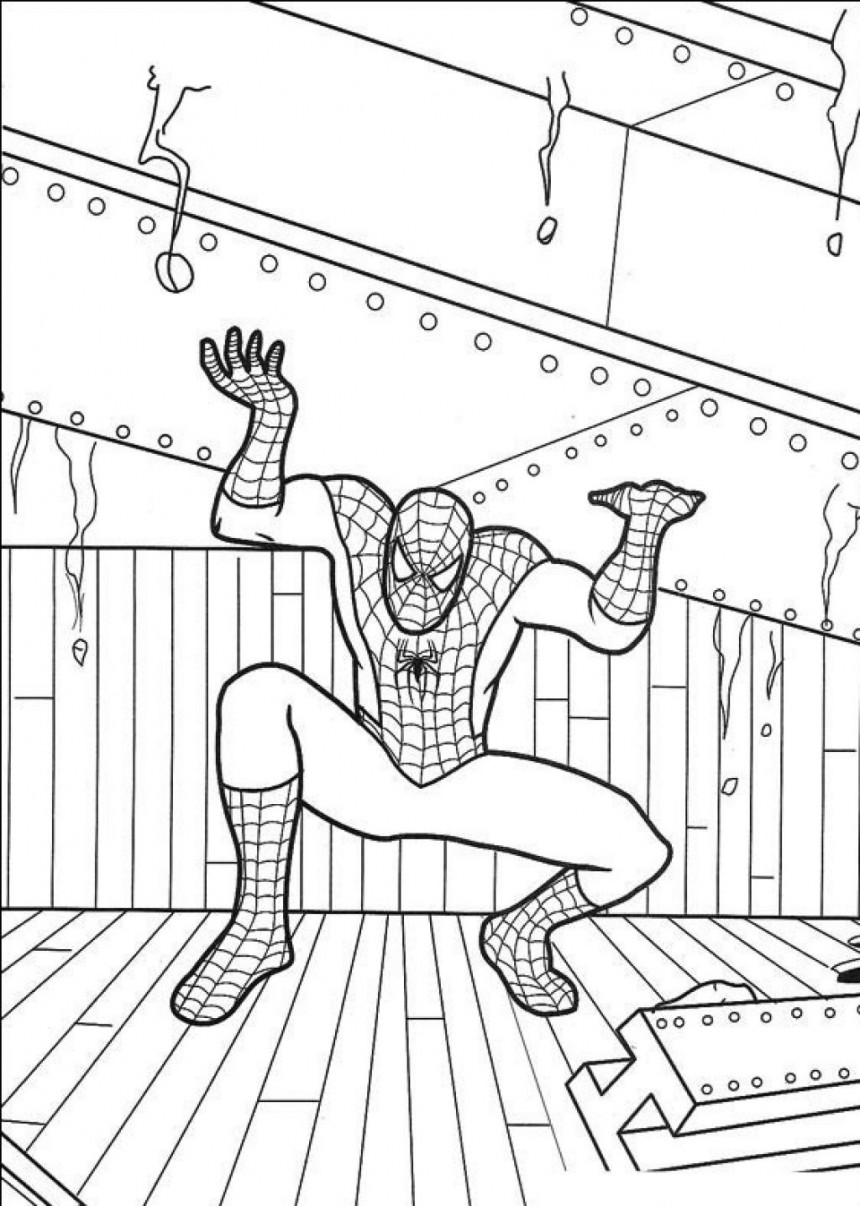 Get 85 Printable Spiderman Coloring Ideas 14