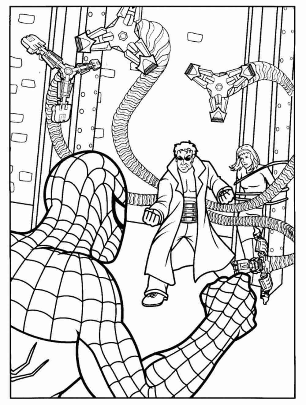 Get 85 Printable Spiderman Coloring Ideas 29