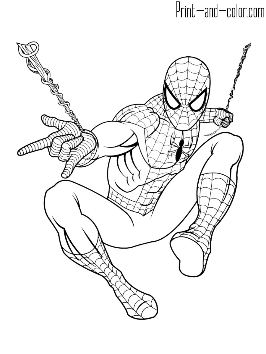 Get 85 Printable Spiderman Coloring Ideas 31