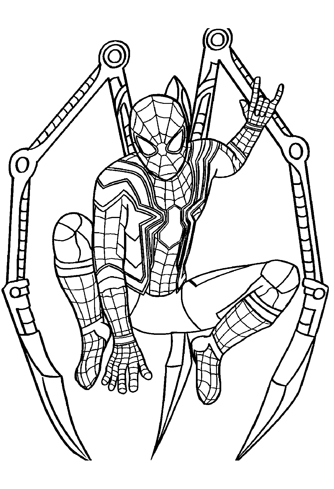 Get 85 Printable Spiderman Coloring Ideas 32