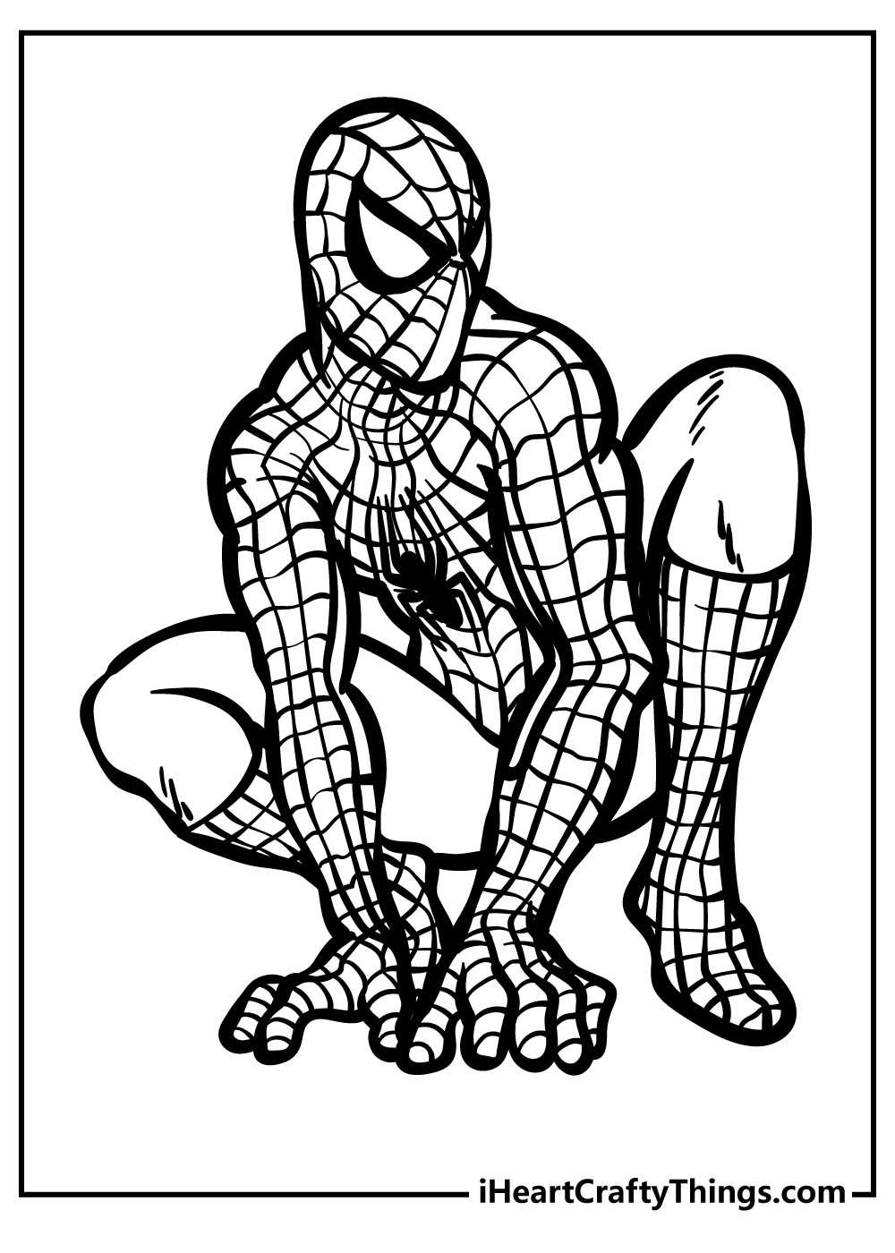 Get 85 Printable Spiderman Coloring Ideas 33