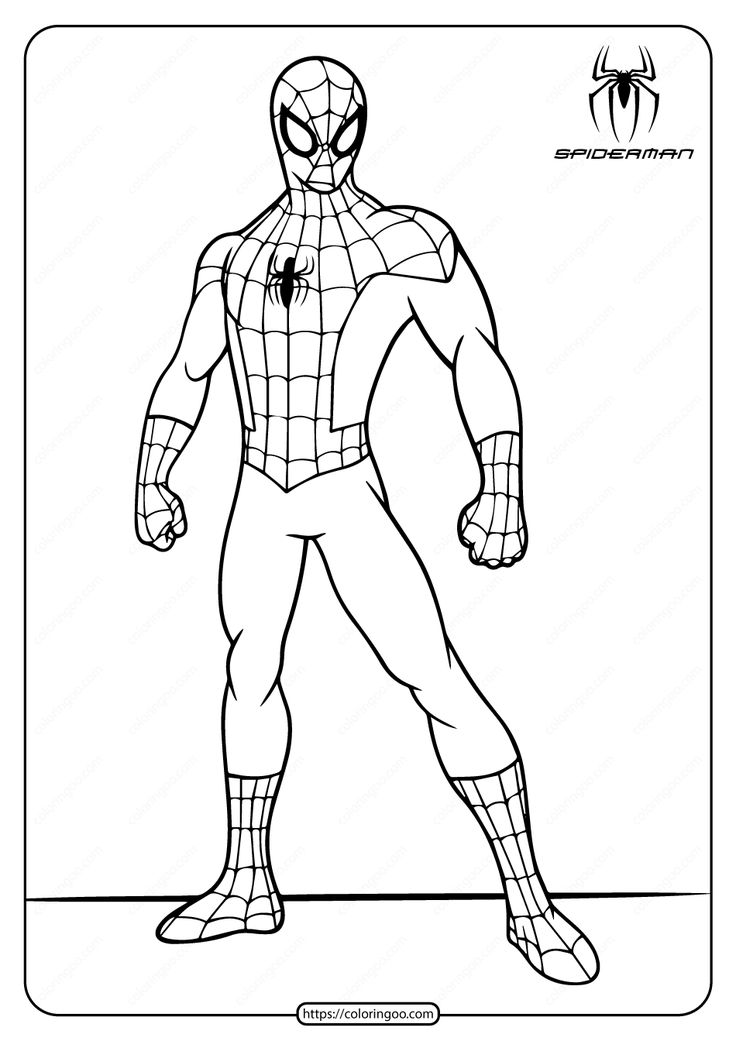 Get 85 Printable Spiderman Coloring Ideas 8