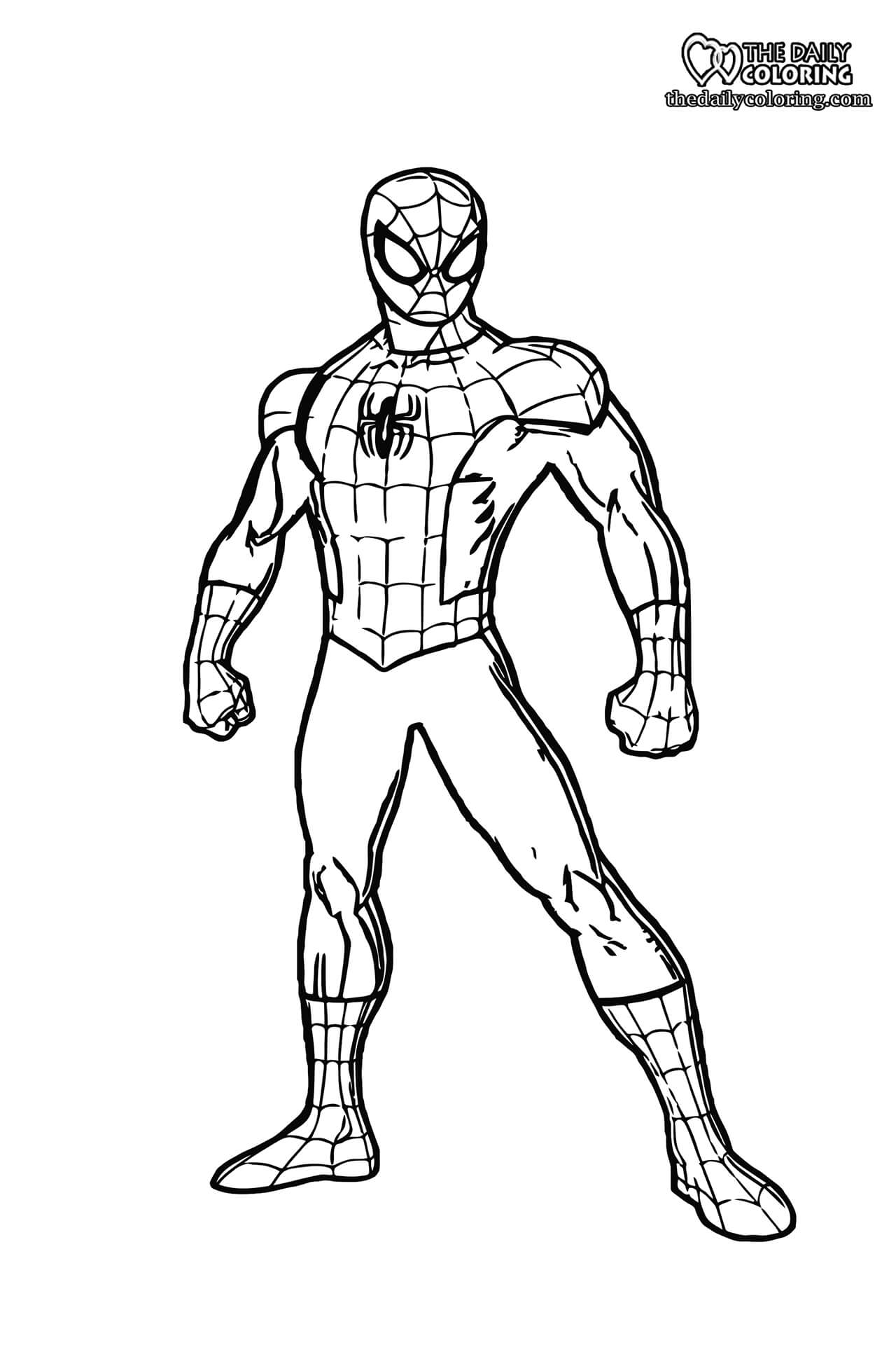 Get 85 Printable Spiderman Coloring Ideas 9