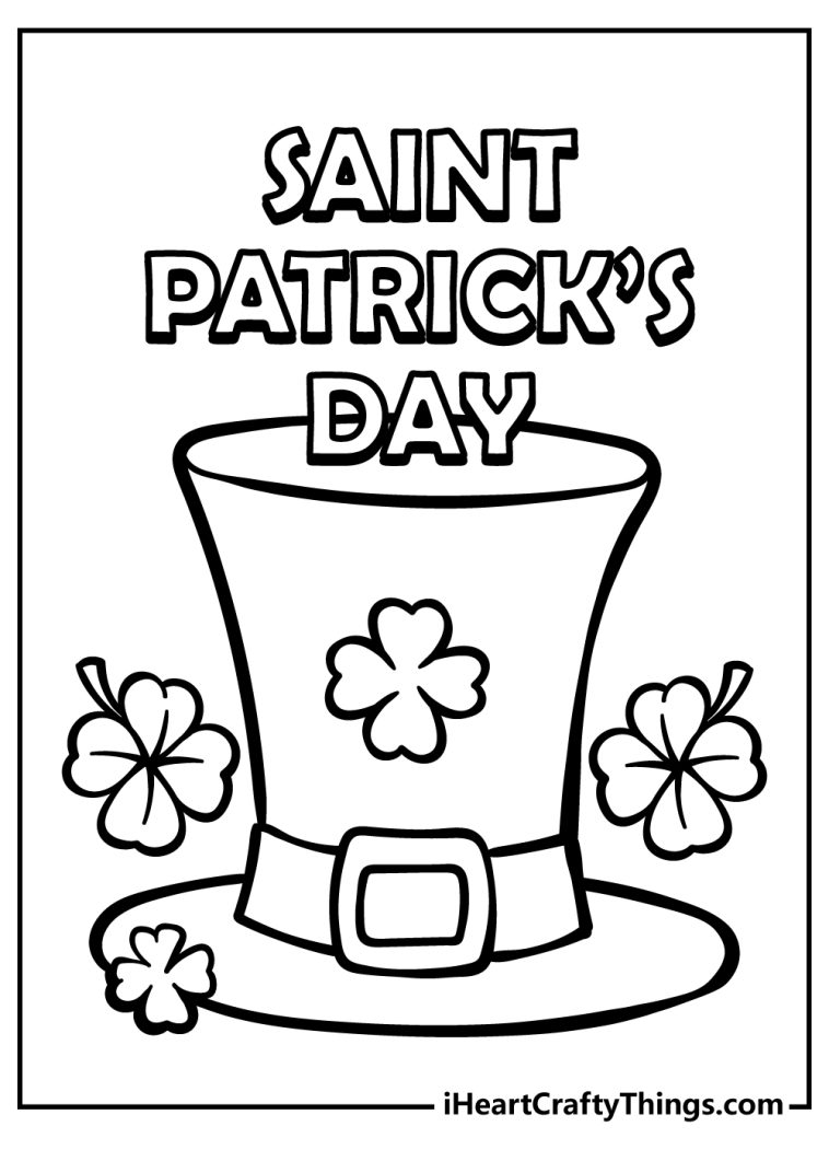 35 Printable Saint Patrick’S Day Coloring Pages 18