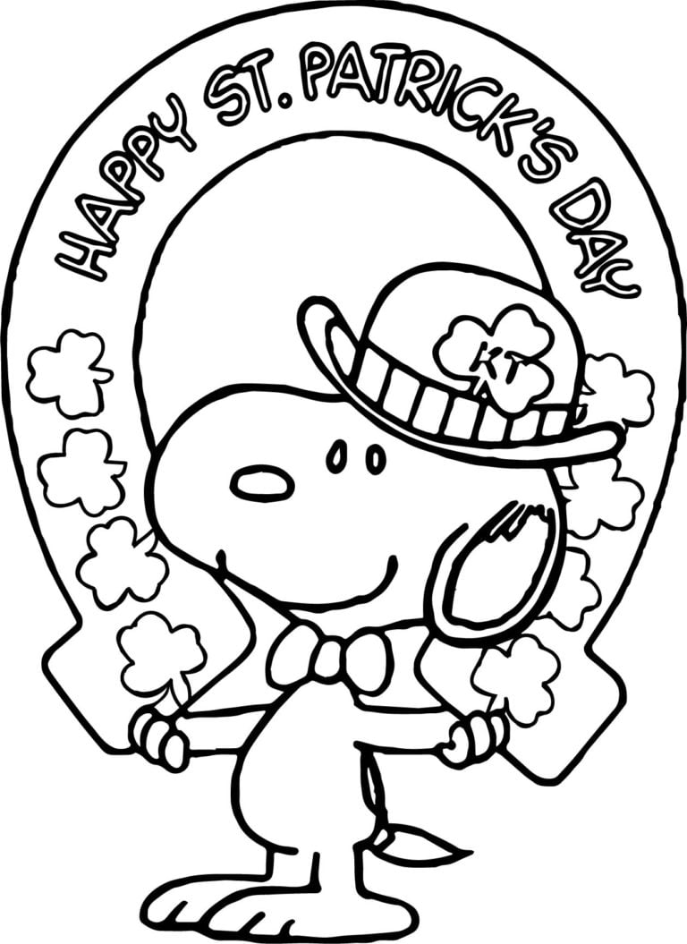 35 Printable Saint Patrick’S Day Coloring Pages 6